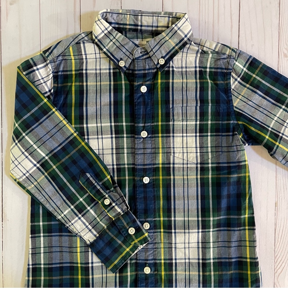 EUC Crewcuts Long Sleeve Button Down Shirt- XS (4/5)